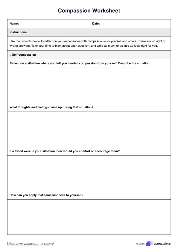 Self Compassion Worksheet Pdf 16 Compassion Focused Therapy Self Compassion Worksheet Pdf 16 Compassion Focused Therapy