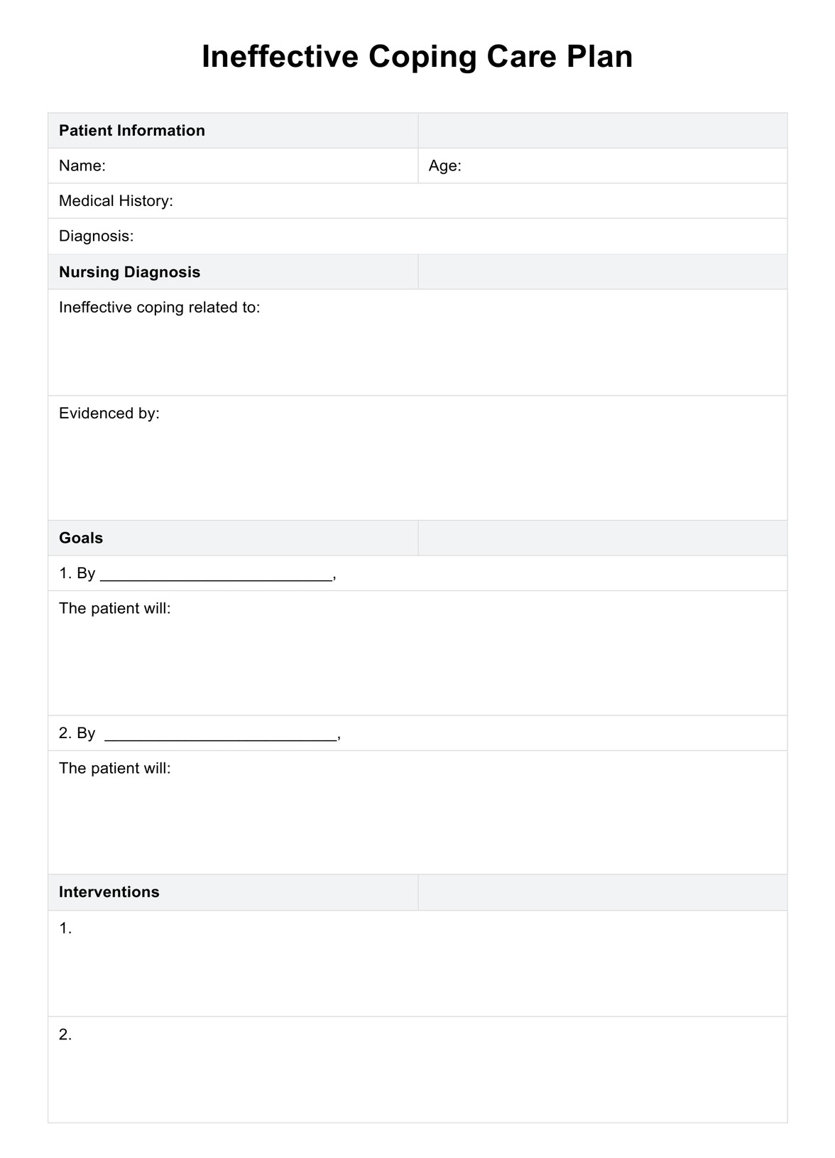Parenting Worksheets Example Free PDF Download