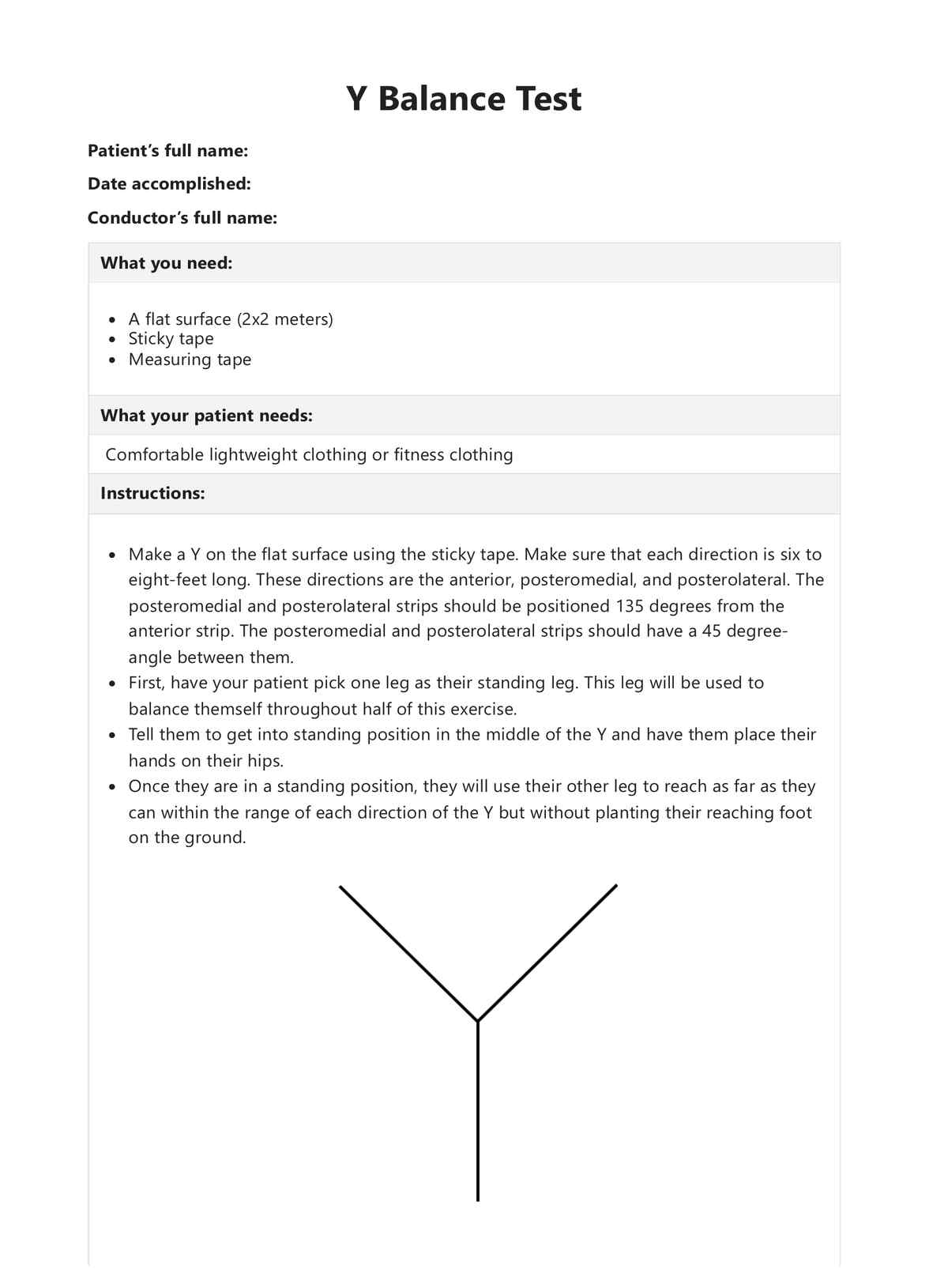 Balance Test & Example Free PDF Download