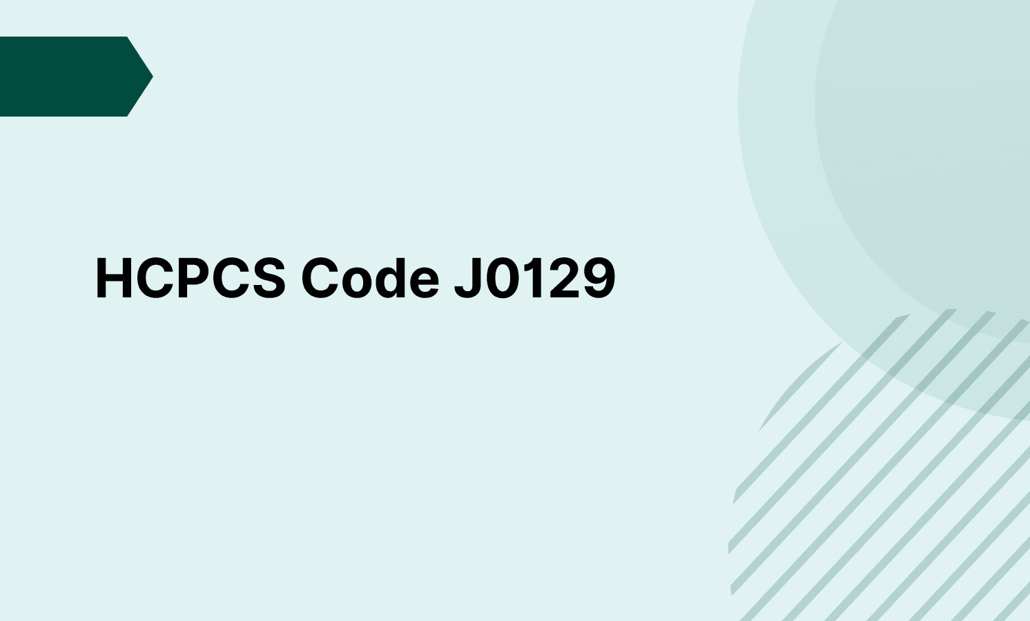 HCPCS Code J0129