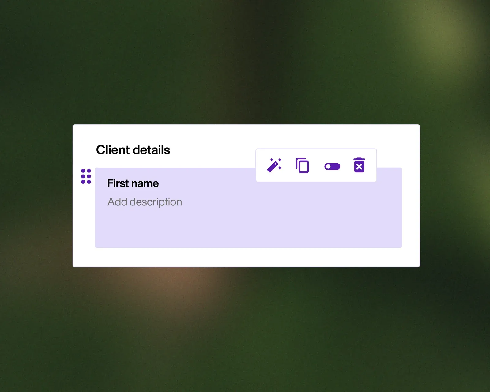The Carepatron clinical template library