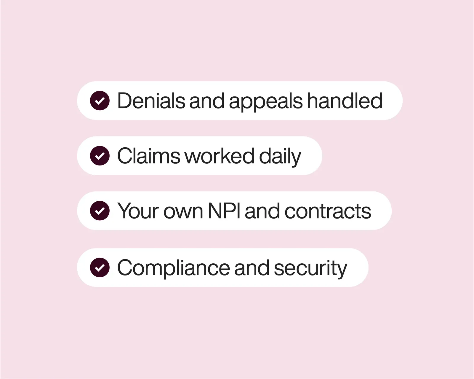 Managed insurance billing
